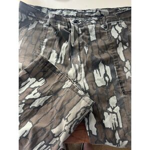 vtg‎ Trebark camo lightwt adjustable pants 40X38 grunge hunting light stains
